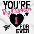 thumbnail image 2 of Cute Romantic Love Hearts Girlfriend Women Plus Size Long Sleeve Graphic Tee Brisco Brands 3X, 2 of 5