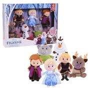 Disney Frozen 2 Stylized Plush Collector Set, Officially Licensed Kids Toys for Ages 3 Up, Gifts and Presents
