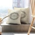 thumbnail image 6 of LALILO Throw Pillow Covers Vintage With Damask Retro Vintage Cushion Cover 18" x 18", 2 Pack, 6 of 6