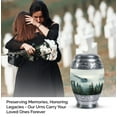 thumbnail image 4 of Misty Mountain Forest Urns For Burial, Small Urn For Ashes - Adult Urns For Human Ashes - Cremation Urns For Adult Ashes Women - Decorative Urns - Funeral Urns For Human Ashes Adult (3inch), 4 of 5