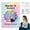 White, variant on Mental Health & Anxiety Journal,Mood Tracker Journal for Mindfulness,Self Care & Stress Relief,Guided CBT Journal with Mental Health Coloring Book Pages,200Pages,9.45"×6.69",1PC