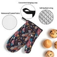 thumbnail image 3 of Sikiie United States Of America Oven Mitts and Pot Holders, Silicone Oven Gloves, Heat Resistant Oven Mitts 4Pcs Set, 3 of 6