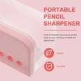 thumbnail image 3 of NICERIO Pencil Sharpeners Pink 1Set Six Holes 3.93X2.55X2.36Inch, 3 of 6