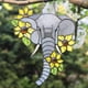 thumbnail image 2 of Decoración de Ventana Sailing de Elefante y girasol 25cm Amarillo Rojo, 2 of 9