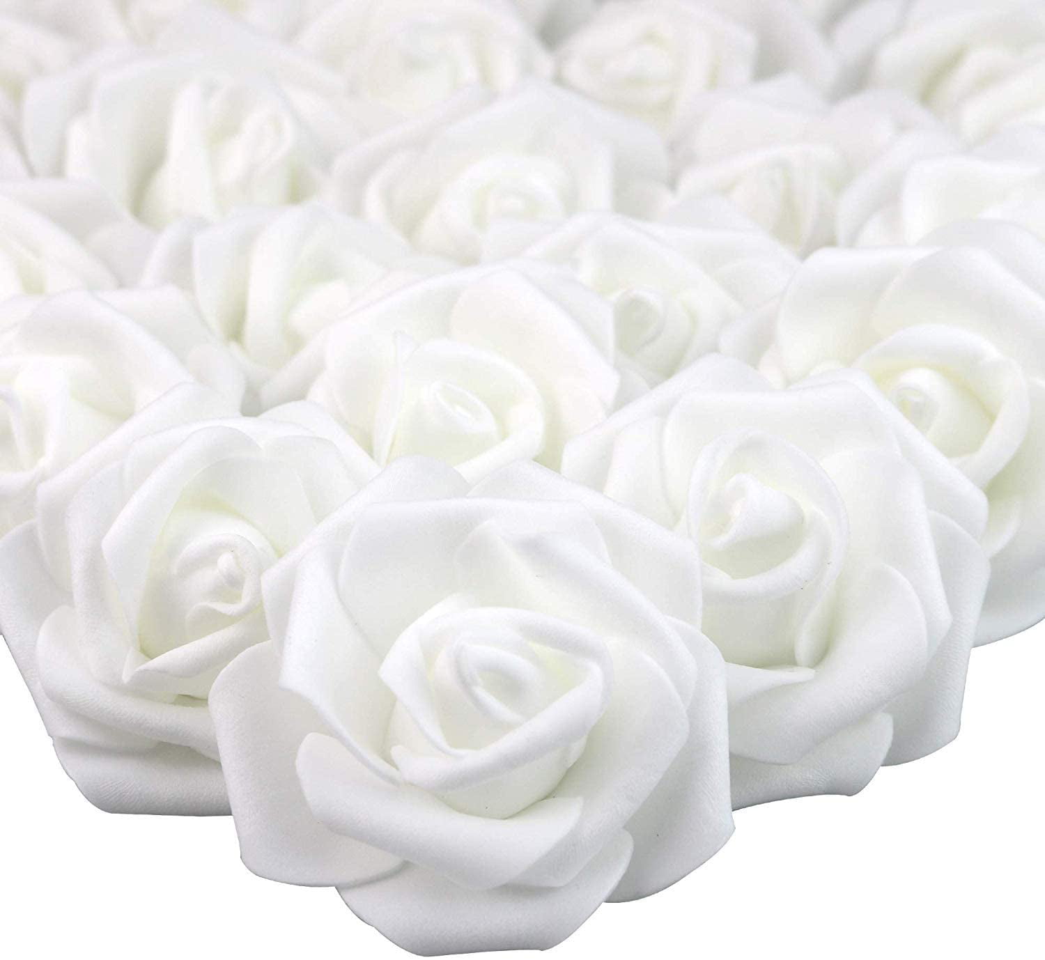 500PCS 7cm Foam Home Furnishing Artificial Rose Flower Wedding Party Decorations 