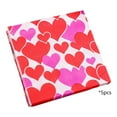 thumbnail image 2 of Valentines Day Disposable Paper Napkins | Festive Decorative Multicolor Patterns | , Absorbent, Durable | Tableware Wrapper & Decoupage | 5 Pack 100 Sheets, 2 of 7