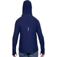 thumbnail image 3 of MERIWOOL Men’s Base Layer Hoodie Lightweight Merino Wool Long Sleeve Thermal Navy, 3 of 5