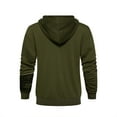 thumbnail image 7 of Caqnni Oversized Zip Up Sweatshirts for Men SolidTie-Dye Thicken Long Sleeves Relaxed Fit Hoodies with Pockets&nbsp; S-M-L-XL-XXL-XXXL (Green,XL), 7 of 7