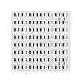 thumbnail image 4 of White Pegboard Wall Organizerï¼Wall Mount Display Peg Board Desk Pegboard Plastic Panels Kit For Craftroom Workbench Design Studio Or Gameroom Clearance, 4 of 5