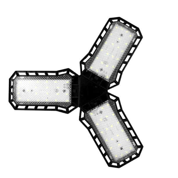 Bombilla LED de cultivo con luces de cultivo plegables de espectro completo para plantas de interior, verduras, invernadero y cultivo hidropónico, lámpara de cultivo con lente protectora | Enchufe