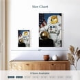 thumbnail image 4 of Elephant Stock Funny Dogecoin Astronaut Wall Art - Vertical Canvas Wall Art - Living Room Wall Decor - Humor Canvas - Black And Blue Decor - 8" x 12", 4 of 8