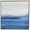 Blue Abstract Ocean Inspired Abstract Landscape Square 37" x 1" x 37", variant on 37" x 37" Abstract Ocean Inspired Landscape Framed Wall Art with Silver Frame, by DecMode