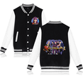 thumbnail image 3 of Chaqueta universitaria de béisbol de Descendants para hombres y mujeres, chaquetas de estilo hip hop y harajuku, ropa de calle para niños y niñas, abrigos universitarios holgados, 3 of 5
