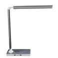 thumbnail image 3 of Amax Lighting 10W Aluminum with 110V-240V LED Desk Light White Finish Black Black, 3 of 5