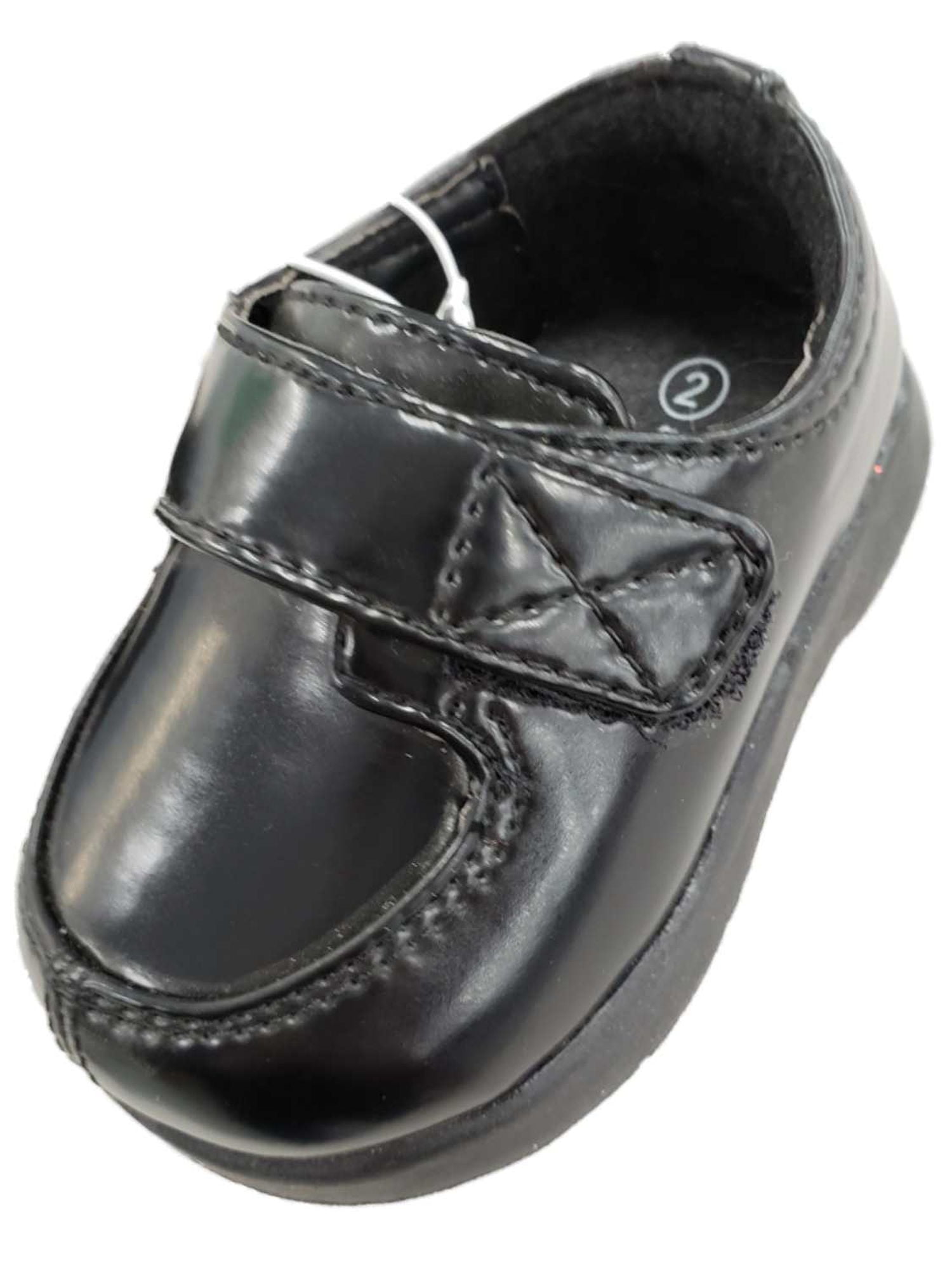 infant boy black dress shoes