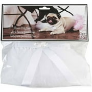 Lillian Rose Flower Girl Dog Skirt, White