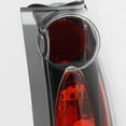 thumbnail image 5 of Spec-D Tuning Black Housing Clear Lens Tail Lights Compatible with 1988-1998 Chevy C/K C10 1500/2500/3500, Silverado Sierra, Blazer Full Size, Suburban, Yukon, Tahoe, Left + Right Pair Assembly, 5 of 7