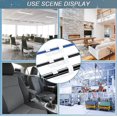 thumbnail image 4 of 100 Pieces Self-adhesive Cable Clips Finisher Wire Clamp Sticky Clear Cable Clip, 4 of 5
