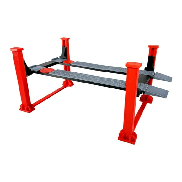 Plataforma elevadora portátil para coche RC en miniatura, para Crawler a escala 1/18 Cuatro postes