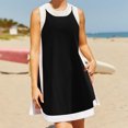 thumbnail image 3 of Wensltd Women's Casual Summer 2 Piece Sets Short Sleeve and Shorts Matching Sweatsuits, 3 of 8