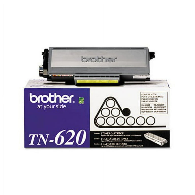 TN620 Toner, 3,000 Page-Yield, Black TN620 Toner, 3,000 Page-Yield, Black
