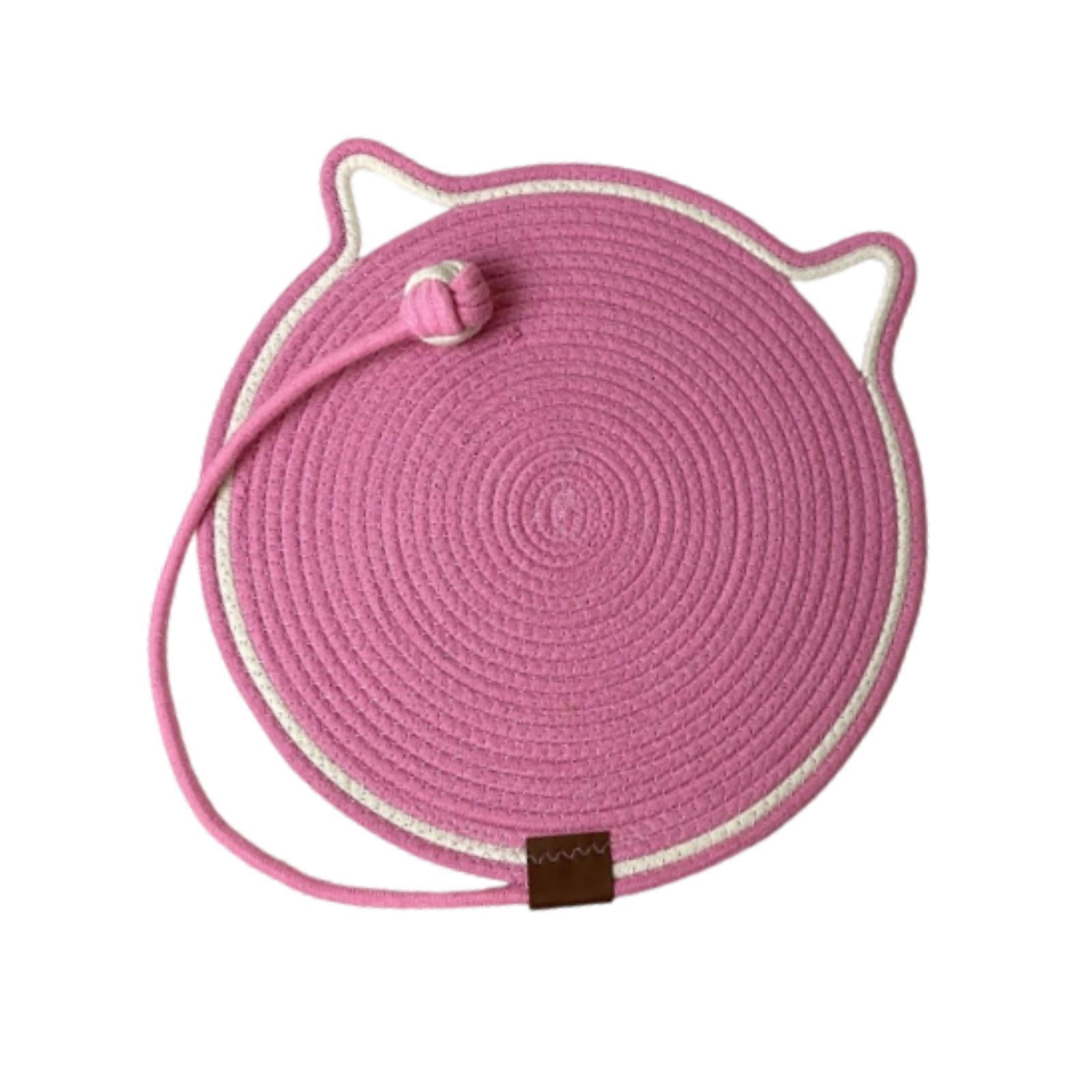 Bvdfgk Cat Scratch Mat Anti Slip Claws Cat Scratching Pad for Rug Bed Sofa