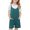 Mint Green, variant on Girls Rompers Summer Casual Loose Sleeveless Overalls Spaghetti Strap Shorts Jumpsuit 2025 Beach Vacation Outfits