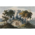 thumbnail image 2 of Pavel Petrovich Svinin 24x17 Gold Ornate Framed and Double Matted Museum Art Print Titled - General Washington's Tomb at Mount Vernon (1811-Ca.1813), 2 of 4