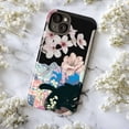 thumbnail image 5 of Oriental Floral Cat Phone Case, Vintage Japanese Art iPhone Cover, Elegant Artistic Protective Case for iPhone 16 15 14 13 12 11 Plus Pro Max Mini, 5 of 6