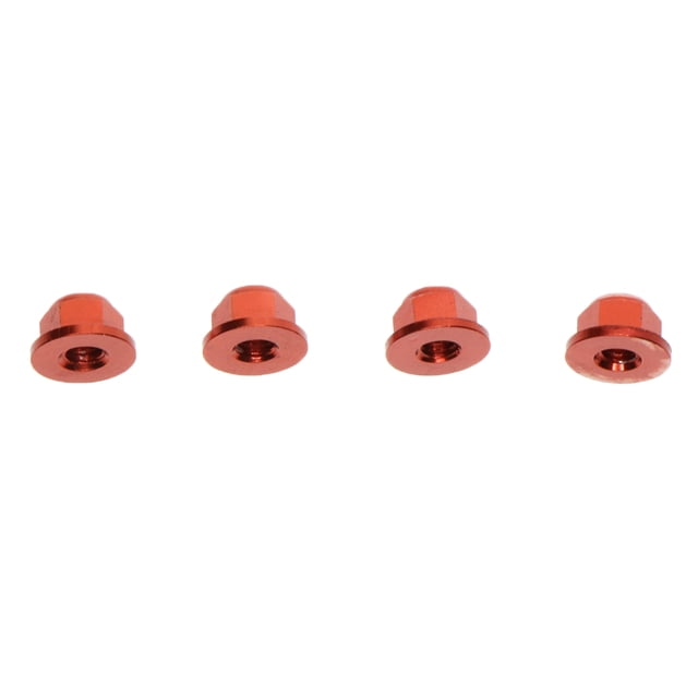 Tuercas de 4 Tuercas de Rueda para K949 10248 RC Modelo para Automóvil Rojo Yotijar Tuercas de bloqueo del coche RC