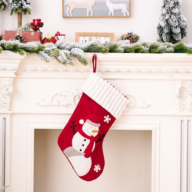 Txlixc Medias de Navidad, medias de reno de Santa Claus, artículos de fiesta y regalos para la decoración del hogar Txlixc moda
