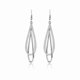 thumbnail image 1 of Pendientes largos con gancho para mujer, aleación de diamantes de imitación simples, estilo occidental a la moda, 1 of 5