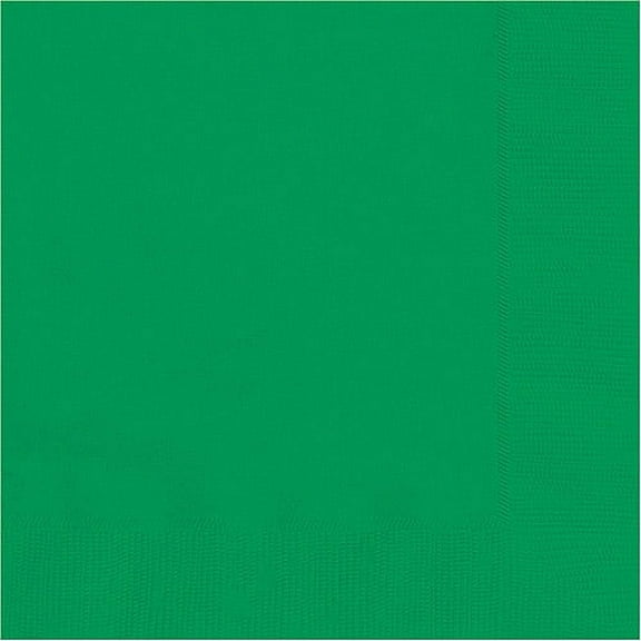 Paper Cocktail Napkins, 5 in, Green, 20ct