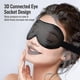 thumbnail image 4 of Sleep Mask For Women And Men,3d Eye Sleep Mask For Side Sleepers,100% Silk Out Eye Mask Eye Cover For Slee With Adjable For Trav, 4 of 4