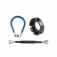 thumbnail image 4 of 1pc 8 Way Bicycle Spoke Nipple Wrench Steel Silver/black Light Weight Wheel Rim Wrench, 4 of 5