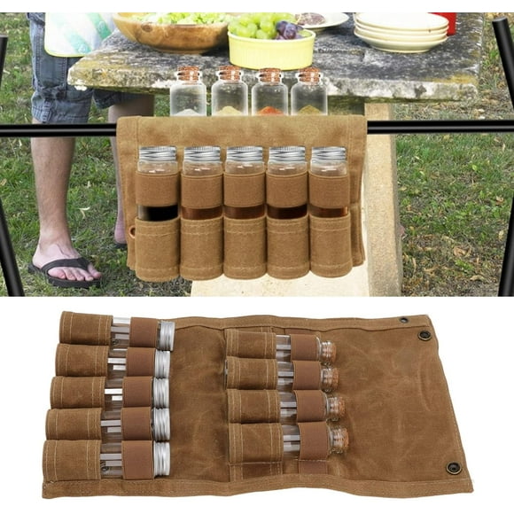 Spice Bag, Camping Spice Set, Spice Bag, Organiser Holder, Spice Container