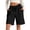 *Black, variant on VBVC Women's Drawstring Bermuda Sweat Shorts , High Waisted Athletic Shorts For Women,Ladies' Casual Knee Length Shorts with Pockets,Black,S-2XL
