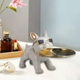 thumbnail image 3 of jifeng Statue Mignon Art Moderne Bonbon Bol pour Armoire Table à Manger Étagère Blanc, 3 of 8