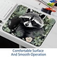 thumbnail image 6 of Raccoon Gaming Mousepad Square, 8.3x9.8 Inch Non-Slip Rubber Bottom Printed Mouse Mat for Office and Gaming, 6 of 6