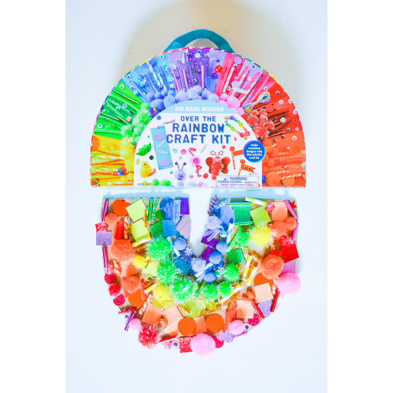 Kid Made Modern Rainbow Craft Kit - Arts and Crafts Kit for Kids Ages 6 and  Up 