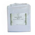 thumbnail image 2 of Cotton House - Ensemble de Draps en Bambou, Hypoallergénique, Format Jumeau, Blanc, 2 of 4