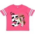 thumbnail image 3 of Inktastic I'm Five-cowgirl Riding Horse Birthday Girls Toddler T-Shirt, 3 of 5