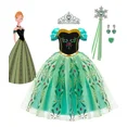 thumbnail image 1 of Disfraz De Princesa Anna Para Niña Frozen Party Cumpleaños, Ropa De Halloween Diseñopara, Fiesta De Cumpleaños O Cosplay, Belleza, Vestir Accesorios, 1 of 5
