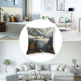 thumbnail image 5 of nygtbtfer Decorative Throw Pillow Covers 20"x20" Double Sided Throw Pillow Cases Autumn Mountains Landscape Throw Pillow Covers Couch Cushion Case for Plush Cushion Covers White, 5 of 7