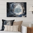 thumbnail image 2 of Designart "Frosty Forest in Winter V" Landscapes Metal Wall Decor, 2 of 5