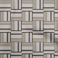 thumbnail image 1 of oneOone Cotton Poplin Dark Beige Fabric Geometric Sewing Craft Projects Fabric Prints By Yard 56 Inch Wide, 1 of 5