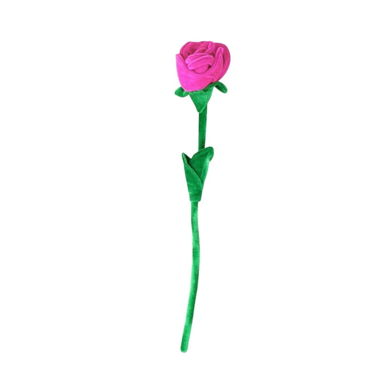 rose with stem toy Lifelike Artificial Flower Bouquet Building Blocks DIY Kit, STEM Learning  Toy, Gothic Botanical Home Decor, Gift for Kids, Realistic Fake Plant, Blue  Rose (Flower Language Series) main image 1
