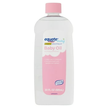 Equate Baby Hypoenic Baby Oil, 20 fl oz