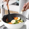thumbnail image 4 of Juego de utensilios de cocina de silicona de cocina de 2 piezas, herramientas de cocina con mango de madera, 4 of 5