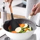 thumbnail image 4 of Juego de utensilios de cocina de silicona de cocina de 2 piezas, herramientas de cocina con mango de madera, 4 of 5